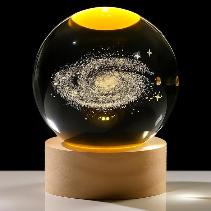 Crystal Ball LED Desk Lamp